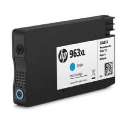 HP 963XL High Yield Cyan Original Ink Cartridge - 1600 stran pro OJ...