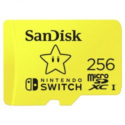 SanDisk Nintendo Switch micro SDXC 256 GB 100 MB/s SDSQXAO-256G-GNCZN