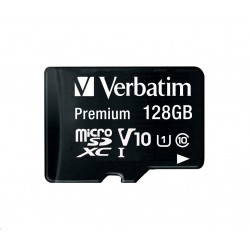 VERBATIM Premium U1 Micro SecureDigital SDXC 128GB 44085