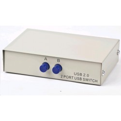 GEMBIRD Datový přepínač USB 2:1 manuální (switch) DSU-21