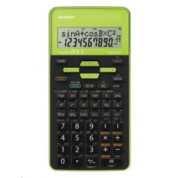 SHARP kalkulačka - EL531THGR - zelená - box SH-EL531THGR