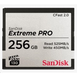 SanDisk CFAST 2.0 256GB Extreme Pro (525 MB/s VPG130) SDCFSP-256G-G46D