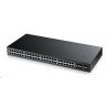 Zyxel GS1920-48v2 50-port Gigabit WebManaged Switch, 44x gigabit RJ45, 4x gigabit RJ45/SFP, 2x SFP GS1920-48V2-EU0101F