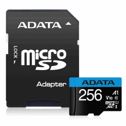 ADATA Micro SDHC karta 256GB UHS-I Class 10, Premier + ADAPTER...
