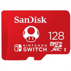 SanDisk 128GB microSDXC Card for Nintendo Switch (R:100/W:90 MB/s,...