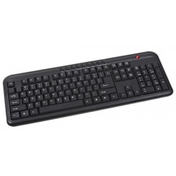 C-TECH klávesnice KB-102M USB, multimediální, slim, black, CZ/SK...