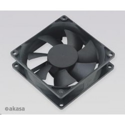 AKASA Ventilátor DFS802512L, 80 x 25mm, kluzné ložisko, tichý