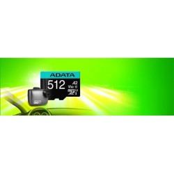 512 GB Premier Pro micro SDXC/SDHC UHS-I U3 95MB/s karta ADATA...