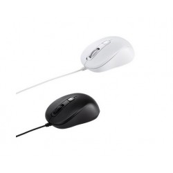 ASUS MOUSE MU101C black - optická drôtová myš; čierna  90XB05RN-BMU000