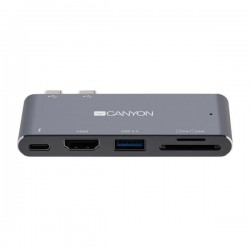 Canyon CNS-TDS05DG Thunderbolt 3 Docking Station, 5 portov,...
