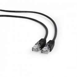 Gembird patch kábel CAT5e, UTP, 2 m, čierny PP12-2M/BK
