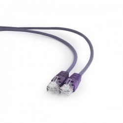 Gembird patch kábel CAT5e, UTP, 0,25 m, fialový PP12-0.25M/V