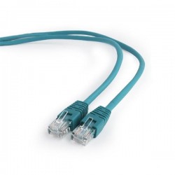 Gembird patch kábel CAT5e, UTP, 0,5 m, zelený PP12-0.5M/G