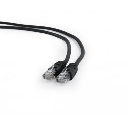 Gembird patch kábel Cat6 UTP, 2 m, čierny PP6U-2M/BK