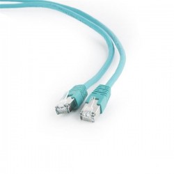 Gembird patch kábel Cat6 FTP, 1 m, zelený PP6-1M/G