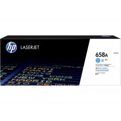 HP 658A Cyan LaserJet Toner Cartridge - CLJ Enterprise M751 W2001A