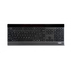 RAPOO klávesnice E9270p 5G Wireless 2 Block Metal Keyboard Black...
