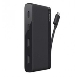 Belkin USB C 4 portový mini Hub  F4U090btBLK