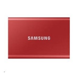 Samsung externý SSD T7 Serie 1TB 2,5", červený MU-PC1T0R/WW