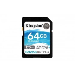 64 GB .SDXC karta Kingston Canvas Go Plus SDG3/64GB