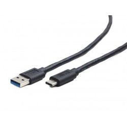 Gembird kábel USB 3.0 (AM) na USB 3.1 (CM), 0.1 m, čierny...