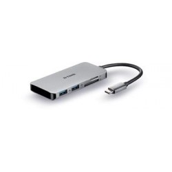 D-Link 6-in-1 USB-C Hub with HDMI/Card Reader/Power Delivery DUB-M610