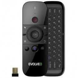 EVOLVEO FlyMotion D1, bezdrátová gyroskopická myš s klávesnicí, USB...