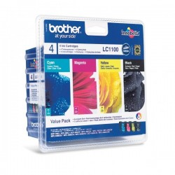 Brother originál ink LC-1100VALBP, CMYK, 450/3x325str., Brother...