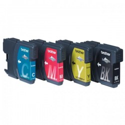 Brother originál ink LC-1100HYVALBP, CMYK, 900/3x750str., high...