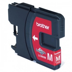Brother originál ink LC-980M, magenta, 260str., Brother DCP-145C,...