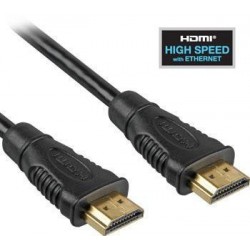 PremiumCord HDMI High Speed  Ethernet kabel, zlacené konektory,...