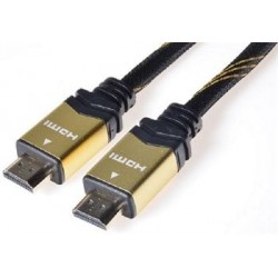 PremiumCord GOLD HDMI High Speed  Ethernet kabel, zlacené...