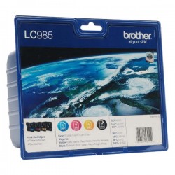 Brother originál ink LC-985VALBP, CMYK, 300str., Brother DCP-J125,...