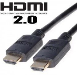 PremiumCord HDMI 2.0 High Speed  Ethernet kabel, zlacené konektory,...