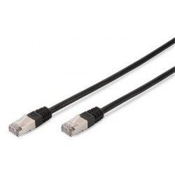 Digitus CAT 5e SF-UTP patch cable, Cu, PVC AWG 26/7, length 1 m,...