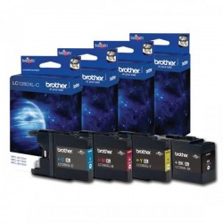 Brother originál ink LC-1280XLVALBP, CMYK, 2400/3x1200str., high...