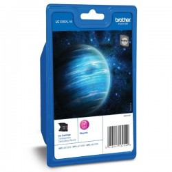 Brother originál ink LC-1280XLM, magenta, 1200str., high capacity,...