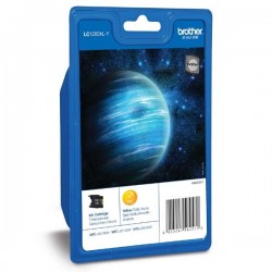 Brother originál ink LC-1280XLY, yellow, 1200str., high capacity,...