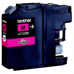 Brother originál ink LC-123M, magenta, 600str., Brother MFC-J4510...