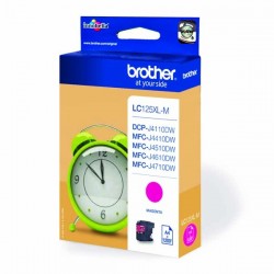 Brother originál ink LC-125XLM, magenta, 1200str., Brother...