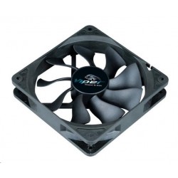 AKASA ventilátor Viper, Black Fan 12cm, 120x120x25mm, HDB, 4 pin...