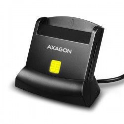 AXAGON CRE-SM2, USB externá čítačka 4-slot Smart card / ID card...