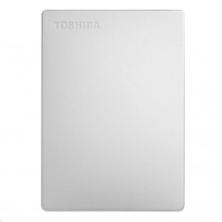 TOSHIBA HDD CANVIO SLIM 1TB, 2,5", USB 3.0, stříbrná / silver...