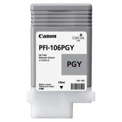 Canon originál ink PFI106PGY, photo grey, 130ml, 6631B001, Canon...