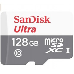 Sandisk MicroSDXC karta 128GB Ultra (80MB/s, Class 10 UHS-I,...