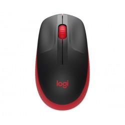 Logitech M190 Full-size wireless mouse - RED - EMEA 910-005908