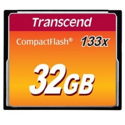 Transcend 32GB CF (133X) paměťová karta (MLC) TS32GCF133