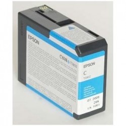 Epson originál ink C13T580200, cyan, 80ml, Epson Stylus Pro 3800
