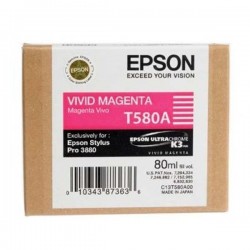 Epson originál ink C13T580A00, vivid magenta, 80ml, Epson Stylus...