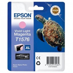 Epson originál ink C13T15764010, light vivid magenta, 25,9ml, Epson...